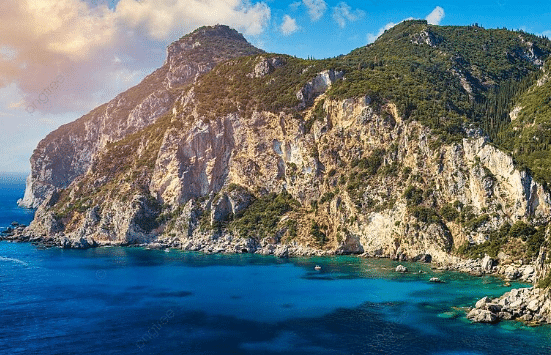 Keindahan Pantai Paleokastritsa