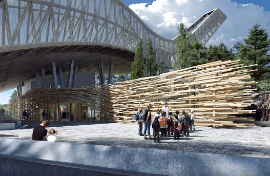 Keindahan Holmenkollen Ski Museum