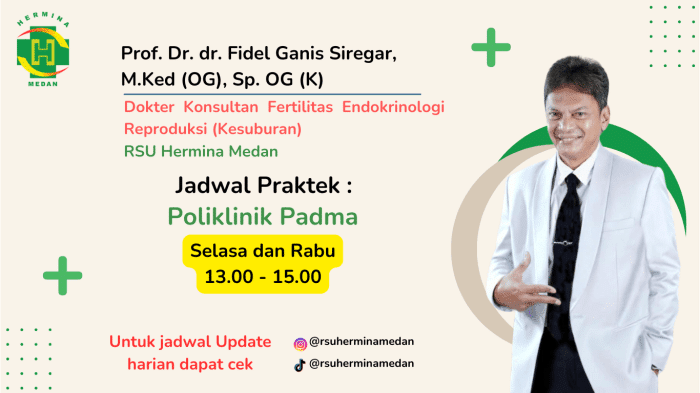 Jadwal Dokter Spesialis Kandungan di Medan