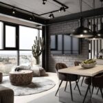 Loft industrial style design modern house architecture kiev room living showcases impressive look choose board facade onekindesign