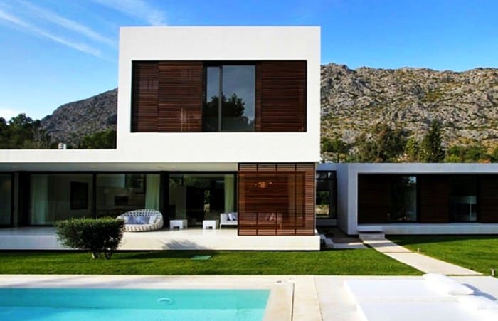 House modern exterior minimalist floor simple designs bungalow ideas choose board haus nice architecture facades water