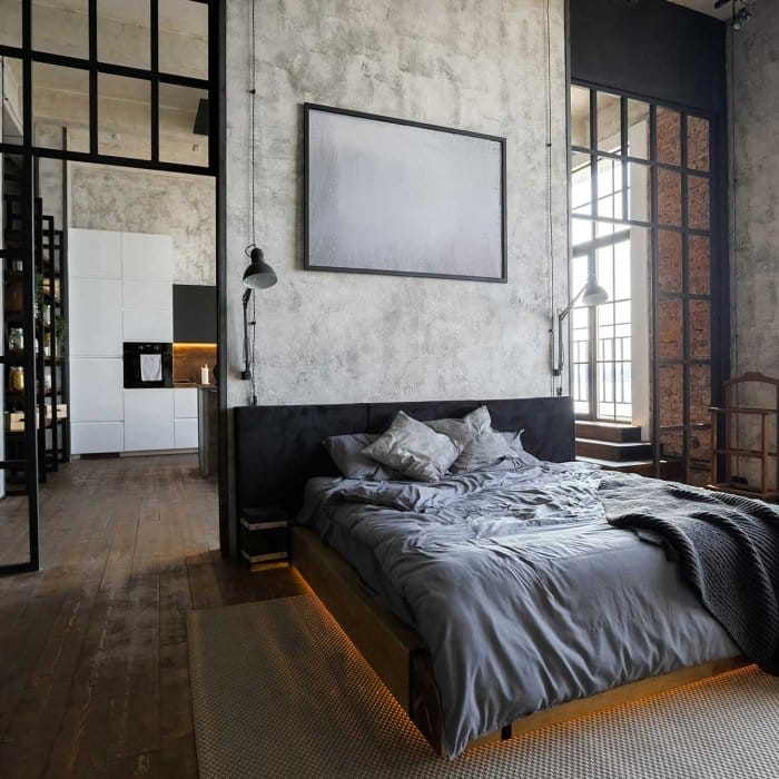 Industrial house design apartment style bright hao